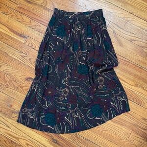 Vintage Paisley Skirt